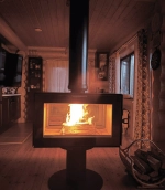 Печь-Камин АСТОВ КУБ Т 800