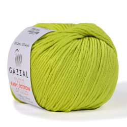 Пряжа Baby Cotton XL 50 г,105м,50%хлопок, 50%акрил (цена за 1 шт)