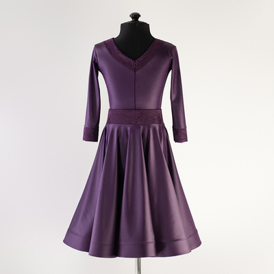 Standart 10-01-01-A | Рейтинговое платье для спортивных бальных танцев | Vasileva Dance