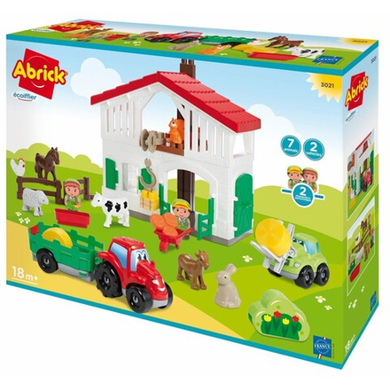 Ecoiffier Abrick - Набор блоков Farm 3021 / артикул   3021  / GTIN 3280250030218