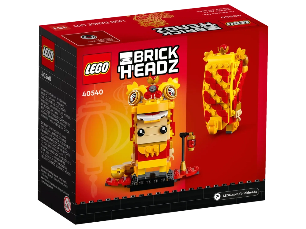 Конструктор LEGO BrickHeadz 40540 Исполняющий танец льва