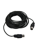 Кабель REXANT ВЧ (ТВ штекер - ТВ штекер) для передачи сигнала, 5 м