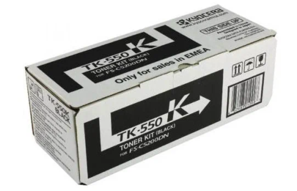 Картридж Kyocera TK-550K 1T02HM0EU0, для FS-C5200, FS-C5200DN, черный, 7000стр