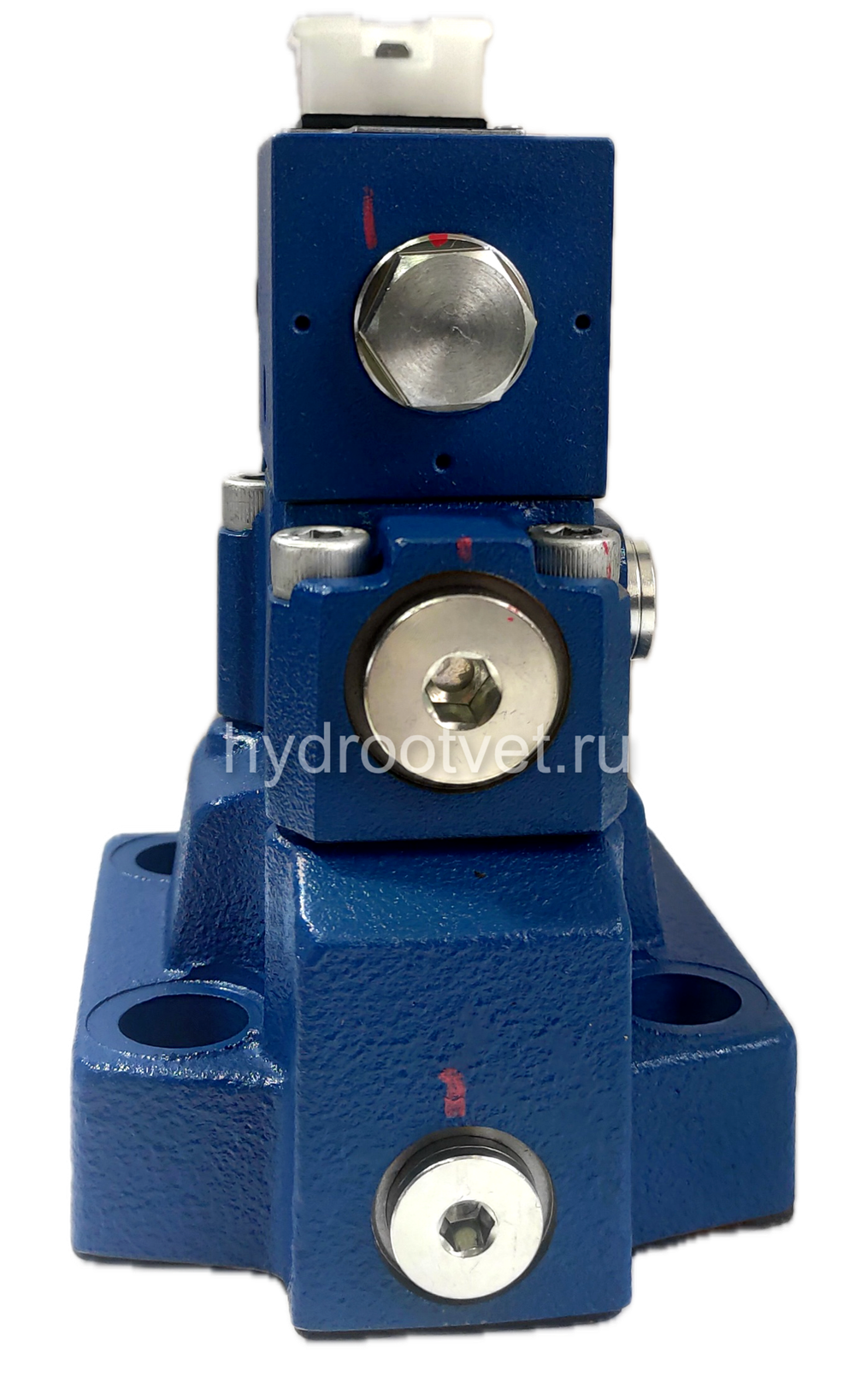 DBW20B2-5X/100XCG24N9K4 - Предохранительный клапан Ду25 с давлением настройки до 100 бар, управление - X - внешний с разгрузкой B = открыт с электроуправлением G24