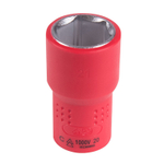 KING TONY (4335VE21M) Головка торцевая диэлектрическая шестигранная 1/2", 21 мм