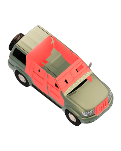 Комплект бронирования «ШАНС» для УАЗ ПАТРИОТ