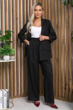 Пиджак льняной Мэрлин (черный) Б13239-7М LT Collection