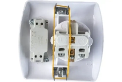 Розетка с заземлением NE-AD 16A, 250В и выключателем 10А*250В, IP20