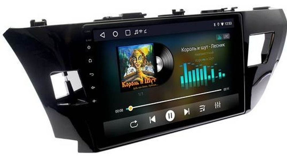 Магнитола для Toyota Corolla E180 2012-2016 - Vaycar VA77U-0003 на Android 13, 8-ядер, 4G SIM-слот