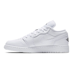 Кроссовки Air Jordan 1 Low GS White Black