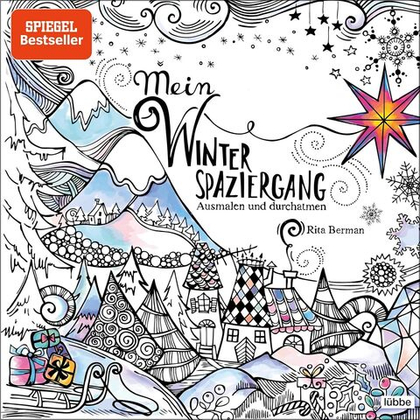 Mein Winterspaziergang. Rita Berman. Coloring book
