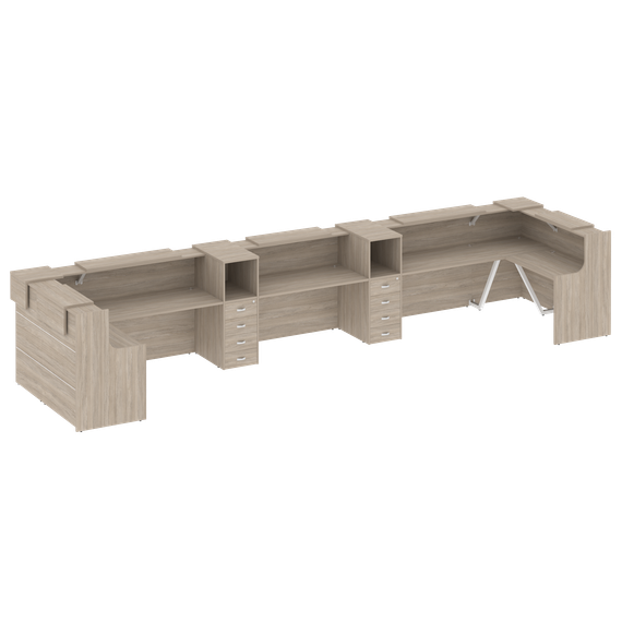 Onix Ресепшн O.R-K-38 Дуб Аттик 6522*1768*1187