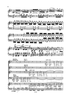 Stabat Mater: à 4 voix et choer: partition pour chant et piano | Gioacchino Rossini