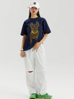 Футболка с принтом ladok