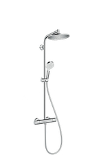 Душевая система Hansgrohe 27267000 Crometta S 240 1jet Showerpipe