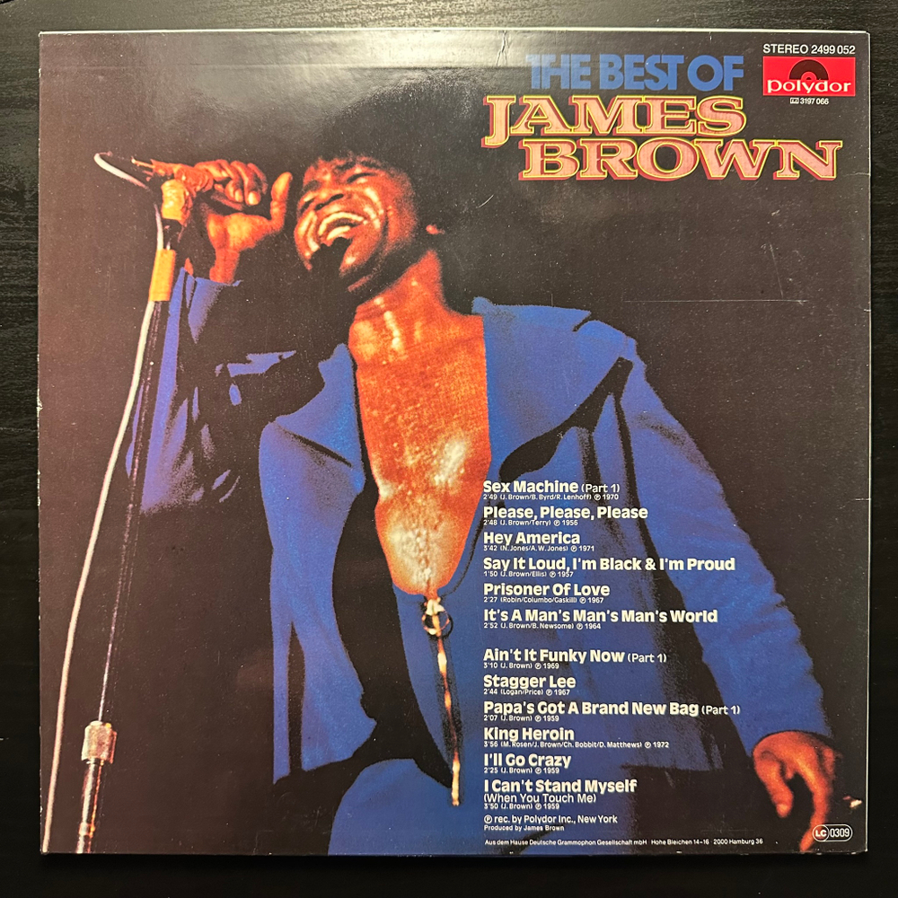 James Brown - The Best Of James Brown (Германия 1981г.)
