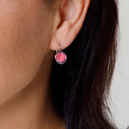 Серьги Fiore Luna Lotus Pink Delite A1911.7 R/S