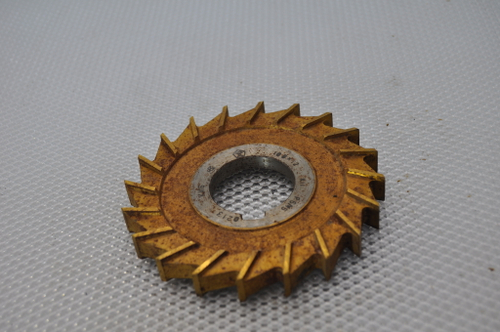 Фреза 3-хсторонняя 100х12х32 0213 KII Р6М5 с напылением КиБ z=20 прямозубая