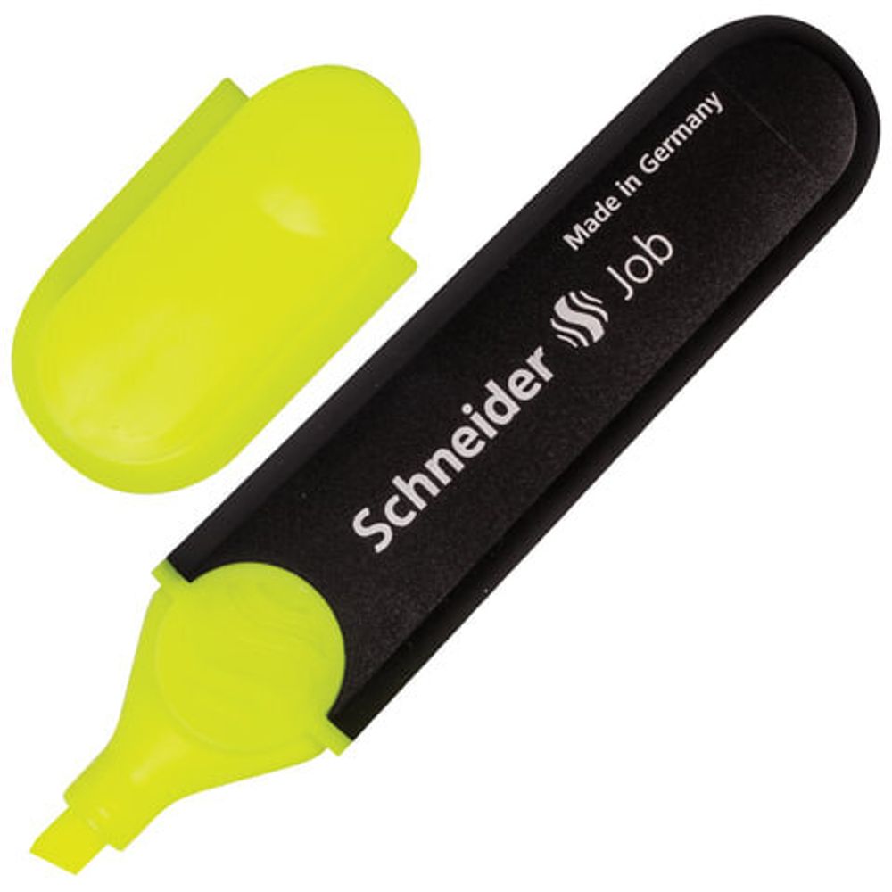 Набор текстовыделителей SCHNEIDER 8 шт., АССОРТИ, "Job", линия 1-5 мм, 115088