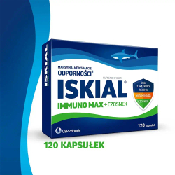 Искиал Макс + Чеснок - 120 капсул