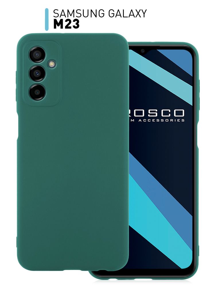 Чехол ROSCO для Samsung Galaxy M23 (арт. SS-M23-HARD-TPU-TRANSPARENT)