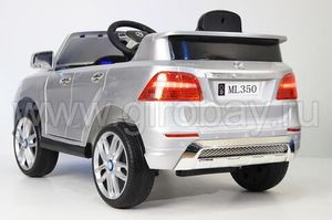 Детский электромобиль River Toys MERCEDES-BENZ ML350 серебристый