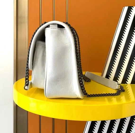 Сумка на плечо Saint Laurent Niki белый
