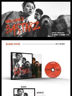 Альбом BLOCK B BASTARZ - WELCOME 2 BASTARZ 2nd Mini Album