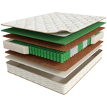 Матрас Askona Fitness Formula 90x200х22, средний/среднежесткий