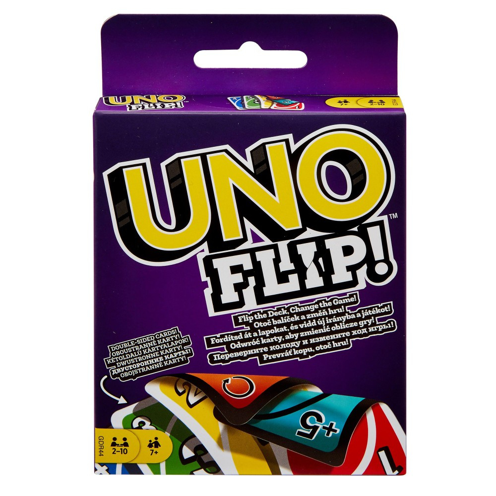 Настольная карточная игра Mattel UNO Flip GDR44! GDR44 — фото 1