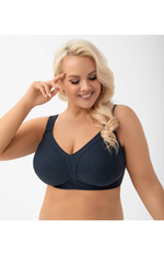 Бюстгальтер Gorsenia Nela мягкая чаша без каркасов (темно-синий)
