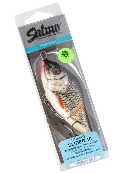 Воблер тонущий джеркбейт Salmo SLIDER S 10/WGS