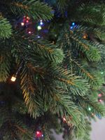 Елка с гирляндой 2в1 «Венецианская» (Литая+пвх) 240 см / 2,4 м