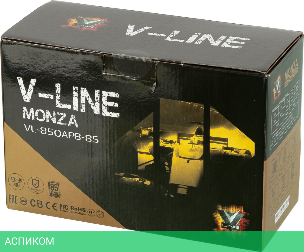 Блок питания Formula V-Line Monza 850W (VL-850APB-85)