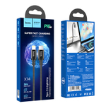 Кабель Lightning -TypeC HOCO X14 PD 20W (черный) 2м