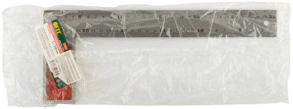 Угольник столярный, рифленая шкала, Профи 300 мм 19454