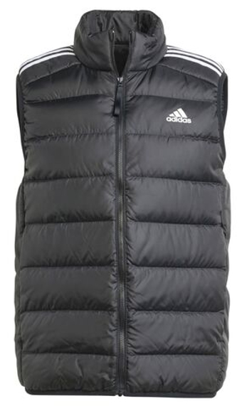 Мужская теннисная жилетка Adidas Essentials 3-Stripes Light Down - черный