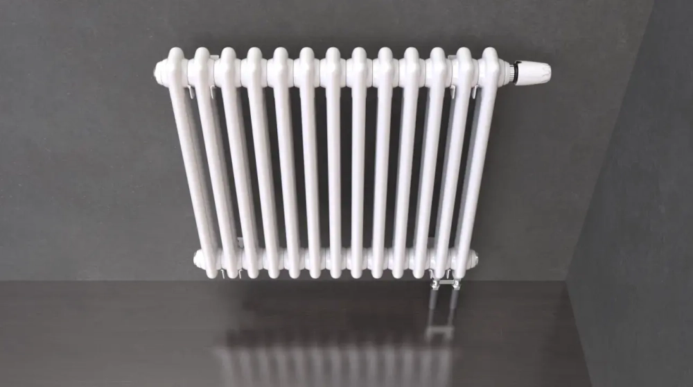 Горизонтальные трубчатые радиаторы КЗТО 3050 576мм с нижним подключением