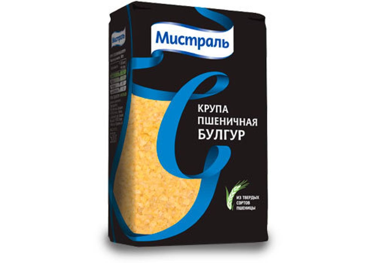 Крупа пшеничная Мистраль Булгур, 500г