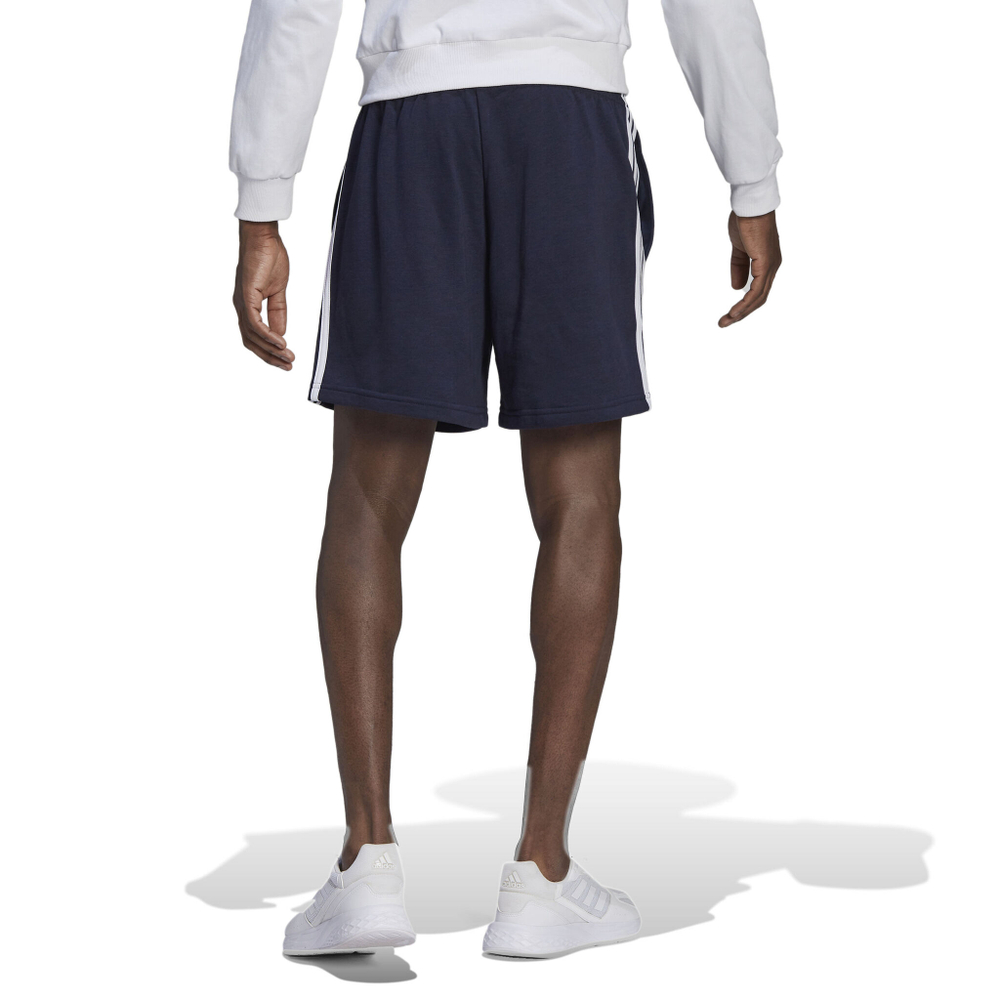 Мужские теннисные шорты adidas Essentials French Terry 3-Stripes Shorts Men - Blue, White