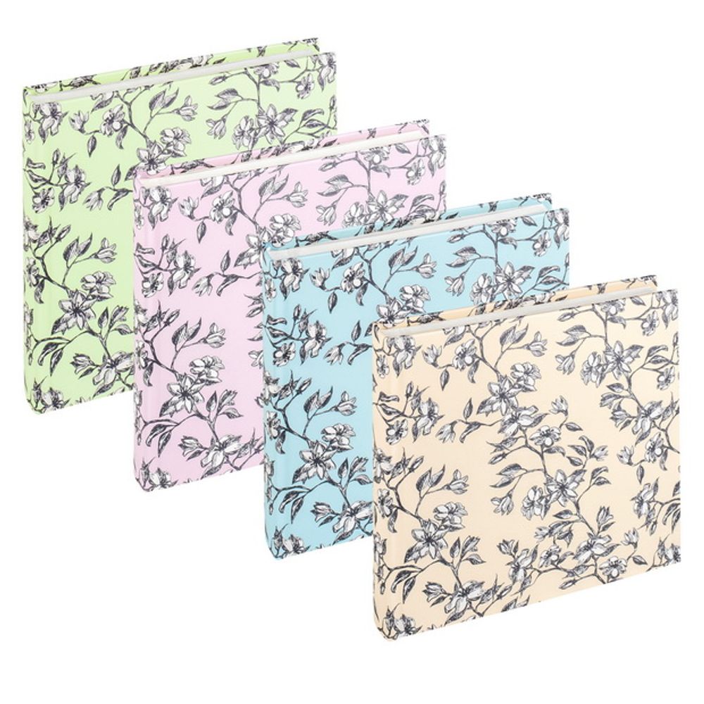 WALTHER FA-228 18x18/30 бел.стр. Bloomy (в ассорт.) ф/альбом