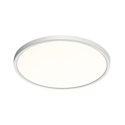 7659/32L MITRA LED SN 551 Светильник пластик/белый LED 32Вт 3000/4000K D400 IP40 ALFA WHITE