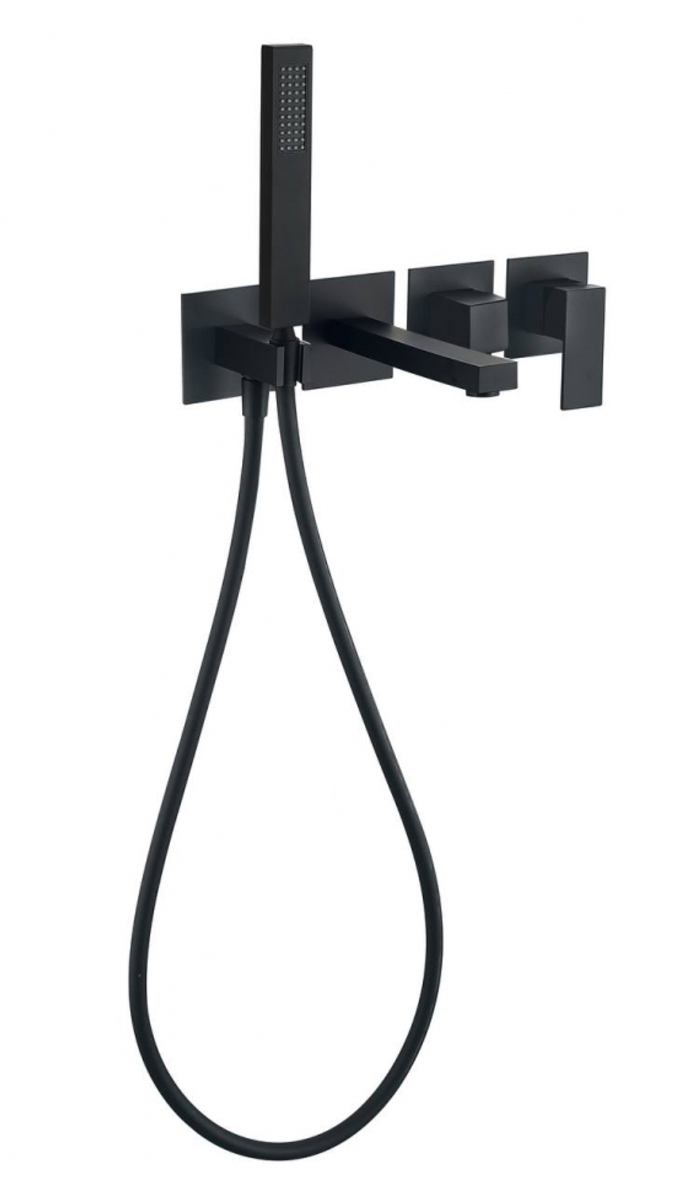 Смеситель для ванны скрытого монтажа Grocenberg GB5060BL с Картриджем Kerox (Венгрия)