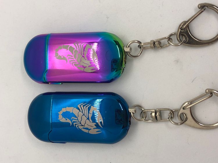 Зажигалка "Скорпион" газовая (брелок)