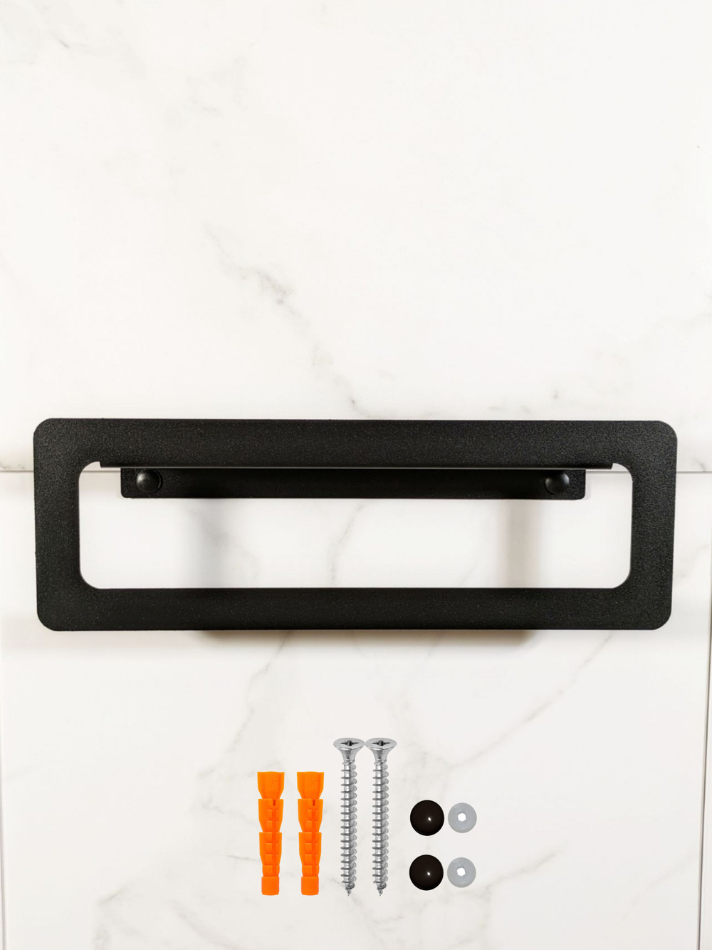 Держатель для полотенец MetaDec Qadrate 30см черный