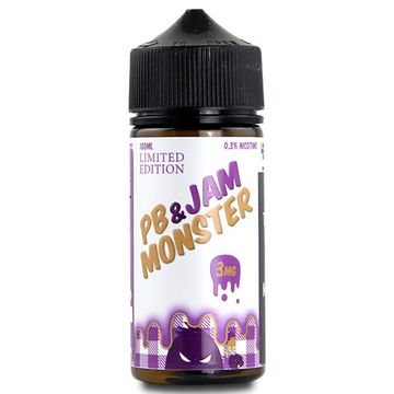 Жидкость Jam Monster (100 мл, 3 мг) PB & Grape
