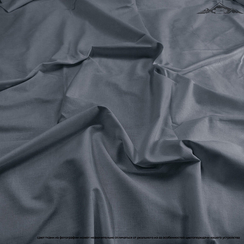 Поплин гладь. "Графит" | ш.220 см | 115 г/м² | хлопок-100%