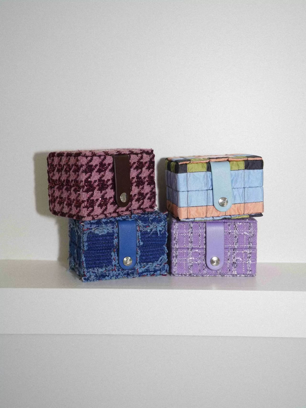 Шкатулка "цветная клетка"