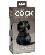 Эрекционное кольцо Pipedream The Crown Jewels с мошонкой c утяжелителем