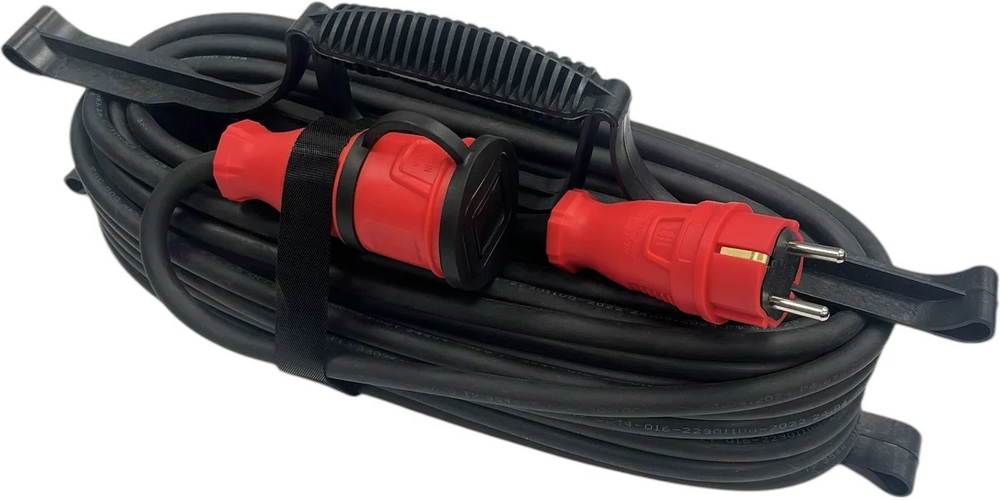 Удлинитель силовой iTOK i-CONNECT-COLOR-SUR-KG-325-1-44-30-RED